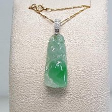 【連漢精品交流中心】*【-A貨冰種蜜糖黃翡翠寶瓶墜 歷史價格詳細信息