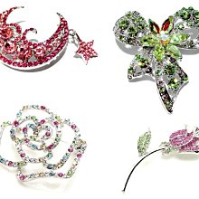 別針胸針 水鑽別針 雪納瑞別針 歷史價格詳細信息