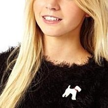 *新飾界*韓版可愛 白色 動 物小狗 胸針 ~~特價每個69元 價格比較,價格查詢,歷史價格詳細信息