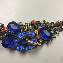 歐洲古董陶瓷藝術品 少見的青花風格 色彩奔放濃烈  手繪滿工775 歷史價格詳細信息