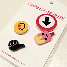 Navy 布藝手作 ☆ 韓國 品牌 Grain de Beaute 春天繽紛感馬卡龍大小方塊串串鑰匙圈 歷史價格詳細信息