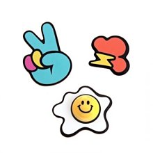 Navy 布藝手作 ☆ 韓國 品牌 Grain de Beaute 春天繽紛感馬卡龍大小方塊串串鑰匙圈 歷史價格詳細信息