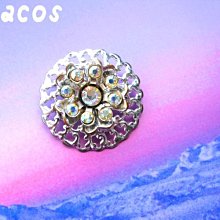 AEACOS@古董 古著 vintage  超美 銅燒琺瑯 優雅 修長 紅點綴白長洋裝 戴帽女人像 別針胸針 歷史價格詳細信息