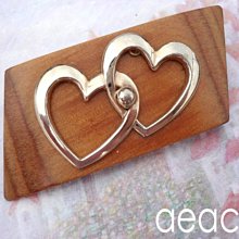 AEACOS@古董 古著 vintage retro MODs 厚實 穩重 質感 線條 輪迴 三圈交錯 金色別針胸針 歷史價格詳細信息