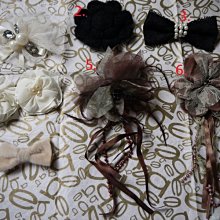 網紗蕾絲黑色蝴蝶結發裌釹新款珍珠流蘇發繩彈簧裌高級感發卡發飾 歷史價格詳細信息