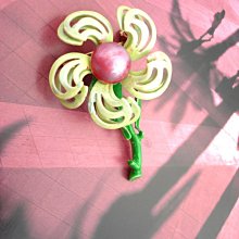 古著胸針西德德國made in west Germany 雕花紅寶vintage別針 歷史價格詳細信息