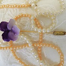 紫丁香歐陸古物雜貨♥歐洲vintage蝴蝶結花朵鑲鑽石胸針 歷史價格詳細信息