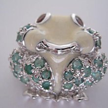 國際R925銀胸針高貴優雅銀絲帶鑲水藍拓帕石名媛的最愛歐美款 6.83 g 歷史價格詳細信息