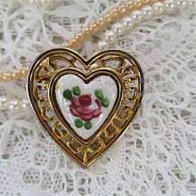 紫丁香歐陸古物雜貨♥歐洲vintage蝴蝶結花朵鑲鑽石胸針 歷史價格詳細信息