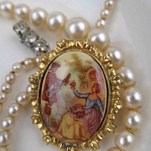 紫丁香歐陸古物雜貨♥歐洲vintage蝴蝶結花朵鑲鑽石胸針 歷史價格詳細信息