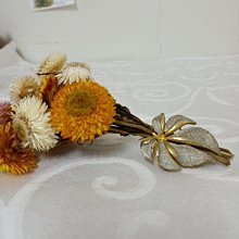 [Vintage古董首飾] - 銀色金屬亮鑽花朵胸針 別針 (現貨)(貨號:056850) 歷史價格詳細信息