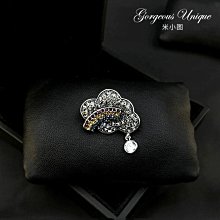 【熱賣精選】宮廷奢華水晶鋯石貝母珍珠胸針高檔大珍珠胸花別針 襯衣西裝別針 歷史價格詳細信息