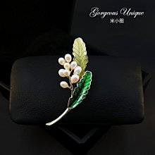 胸針 別針 珍珠胸針ins潮韓國奢華大氣可愛領針鏈條胸花女襯衫別扣西裝配飾 衣服配飾-寶島百貨 歷史價格詳細信息