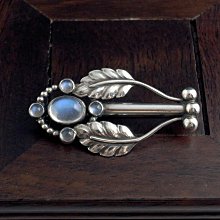 罕見 Georg Jensen 90週年紀念 純銀限量胸針 歷史價格詳細信息