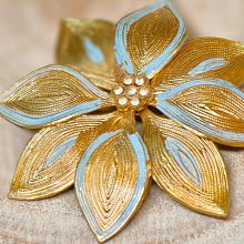 歐洲古董陶瓷藝術品 少見的青花風格 色彩奔放濃烈  手繪滿工775 歷史價格詳細信息