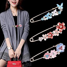 胸針 別針 俊逸珍珠防走光胸針簡約一字插針毛衣開衫安全別針扣針固定配飾女 衣服配飾-寶島百貨 歷史價格詳細信息