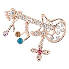 精致造型吉他領帶夾男士商務領帶伴侶電鍍不銹鋼男女別針中國風潮【大洋】 歷史價格詳細信息