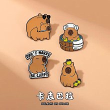 Capybara t恤夏上衣男休閒日系復古動漫t恤情侶裝 動漫街頭服飾  水豚服裝 短t 100純棉 歷史價格詳細信息