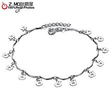 禮物 腳鍊 鈦金 24K黃金色 金飾 宴會 跑趴 潮  OL 仕女 ＜時尚腳鍊系列＞＊鈦幸福之家＊ 歷史價格詳細信息