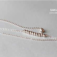 玫瑰金腳鏈 韓版時尚招財貓串珠 鈦鋼材質 可愛配飾 單件價【FKS004】Z.MO鈦鋼屋 歷史價格詳細信息