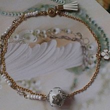 MIKIMOMO經典款古典歐洲腳鍊腳鏈(進口捷克珠 歷史價格詳細信息