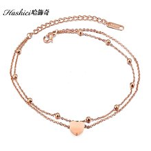 白鋼腳鏈 蝴蝶珍珠腳鍊 蝴蝶造型 小清新款 送女友 送老婆 生日禮物 情人節禮物 紀念日 單條價【FKS094】哈飾奇 歷史價格詳細信息