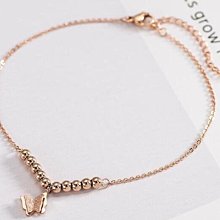 18K玫瑰金珠珠蛇骨鍊腳鍊 歷史價格詳細信息