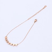 18K玫瑰金七雛菊腳鍊 歷史價格詳細信息