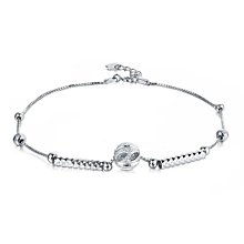 925純銀腳鍊女甜美清新葉子腳飾個性創意森系學生韓版飾品閨蜜潮選免運 歷史價格詳細信息