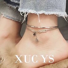 香港正生純銀 HK 水滴單鑽腳鍊 925純銀 如意貓 歷史價格詳細信息