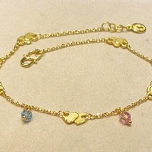 【金飾記錄】【黃金9999】＊【純金搭愛心水晶造型墜子項鍊047】 歷史價格詳細信息