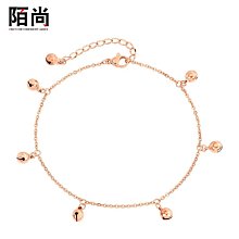 【熱賣精選】韓版鍍18K玫瑰金錢幣鈴鐺腳鏈女彩金閨蜜配飾刻字飾品#腳鏈#女生飾品 歷史價格詳細信息