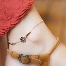 鈴鐺純銀腳鏈女本命年紅繩古風性感腳踝鏈送女友閨蜜禮物2022新款特艾超夯 精品 歷史價格詳細信息