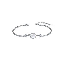 s925純銀一鹿有你莫桑鉆項鏈女ins鹿角1克拉鎖骨鏈莫桑石款式--鴻運飾品 歷史價格詳細信息