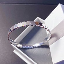 足銀9999雙環莫比烏斯環竹節宮鈴銀手鐲女生純銀小眾實心鐲子禮物-鴻運飾品 歷史價格詳細信息