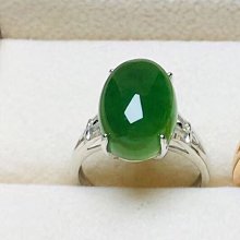天然和田碧玉戒指S925純銀女款綠寶石活口玉指環日韓時尚生日禮物 歷史價格詳細信息