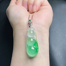 緬甸翡翠吊墜冰種飄綠如意掛件k金鑲嵌天然A貨 連扣尺寸5 歷史價格詳細信息