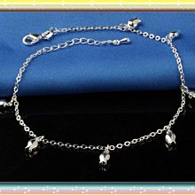 禮物 腳鍊 鈦金 24K黃金色 金飾 宴會 跑趴 潮  OL 仕女 ＜時尚腳鍊系列＞＊鈦幸福之家＊ 歷史價格詳細信息