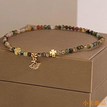 腳鏈女天然水晶腳踝鏈復古腳腕腳環配飾足鏈簡約配飾學生特艾超夯 精品 歷史價格詳細信息