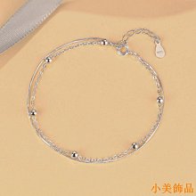 晴天飾品腳飾 圓珠鏈 愛心 桃心 心形 腳鏈 女 歷史價格詳細信息