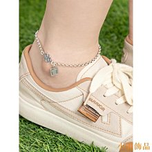 晴天飾品925純銀蓮花腳鏈女款設計流蘇荷花腳環配飾復古本命年小眾款 歷史價格詳細信息