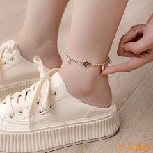 晴天飾品925純銀蓮花腳鏈女款設計流蘇荷花腳環配飾復古本命年小眾款 歷史價格詳細信息