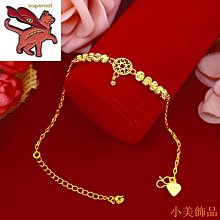 晴天飾品腳鍊韓國黃金曼谷黃金女朋友情人節週年紀念生日 歷史價格詳細信息