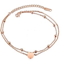 白鋼腳鏈 蝴蝶珍珠腳鍊 蝴蝶造型 小清新款 送女友 送老婆 生日禮物 情人節禮物 紀念日 單條價【FKS094】哈飾奇 歷史價格詳細信息