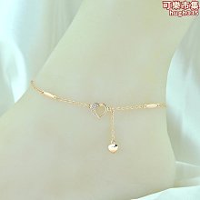 愛心流蘇腳鍊S925純銀小眾設計腳踝鏈新款潮輕奢高級感ins足鏈夏A19優 歷史價格詳細信息