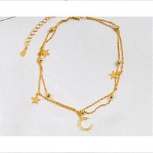 星星腳鍊 316L白鋼手鍊 送女友 送老婆 生日禮物 情人節禮物 紀念日 單條價【FKS778】哈飾奇 歷史價格詳細信息