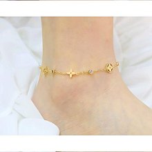 18K玫瑰金平安鎖鈴鐺腳鍊 歷史價格詳細信息