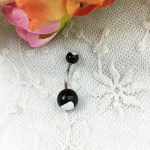 造型小熊肚臍環 肚臍釘 滿鑽球 0.8mm特細針 防過敏 鈦鋼桿 耳環兩用 可愛 魅力 歷史價格詳細信息