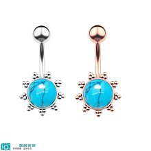 【精選好物】外貿熱賣飾品不銹鋼身體穿刺鋯石吊墜肚釘水滴肚臍釘歐美臍環批發 歷史價格詳細信息
