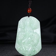 天然緬甸翡翠玉觀音男女款 真玉觀音項鍊 辣色觀音玉石玉佩吊墜 歷史價格詳細信息